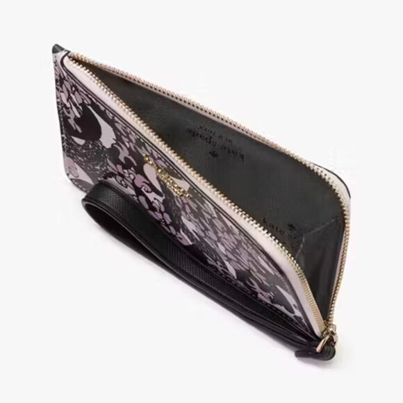 🎁 NWT Kate Spade Snake Garden Small L-Zip Wallet - Picture 2 of 3